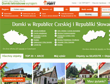 Tablet Screenshot of domki-letniskowe-wynajem.pl